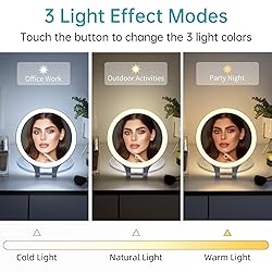 Rechargeable Lighted Magnifying Mirror