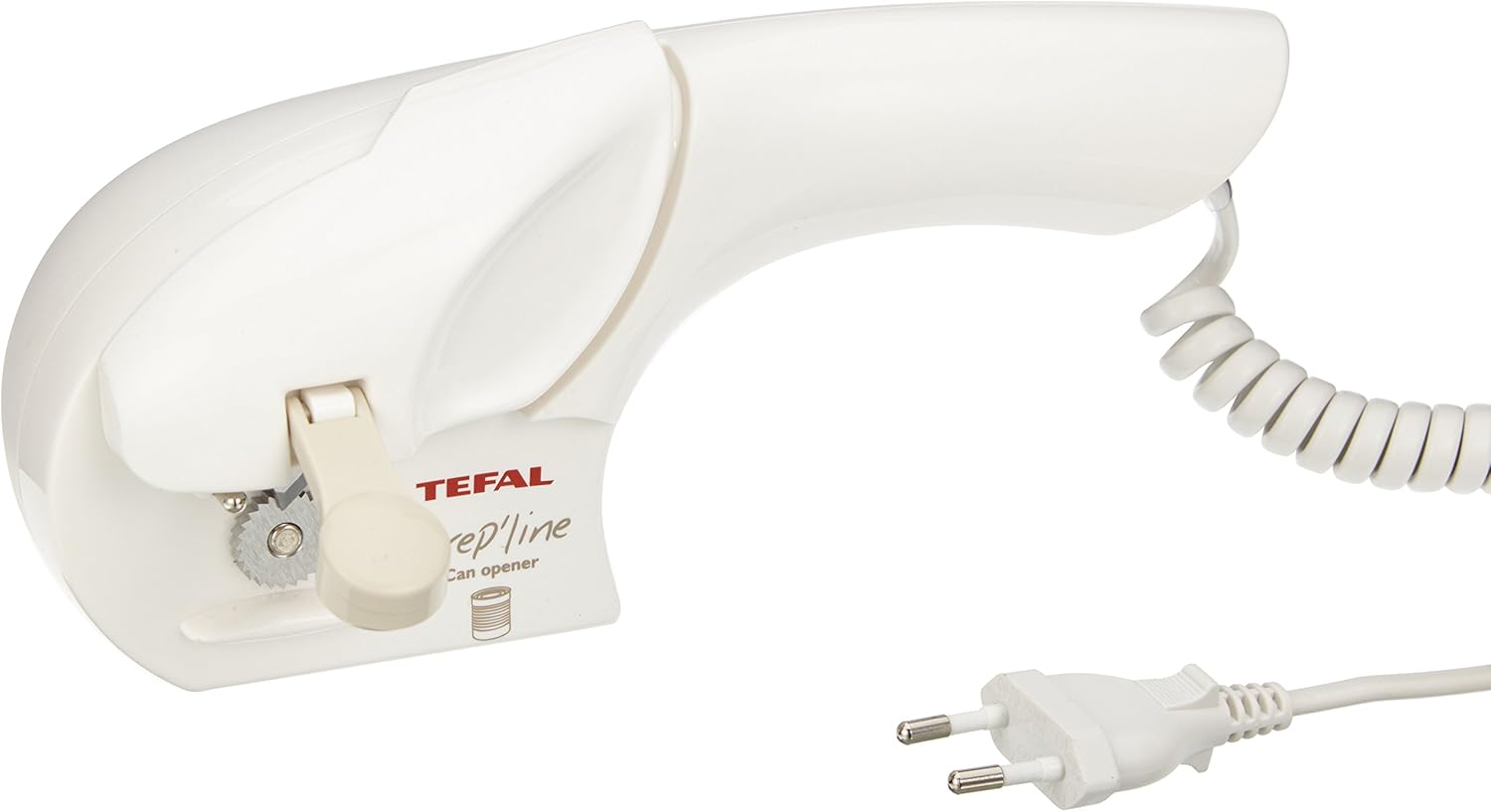 Tefal 8535.31 Elektrischer Handdosenöffner, weiß/greige