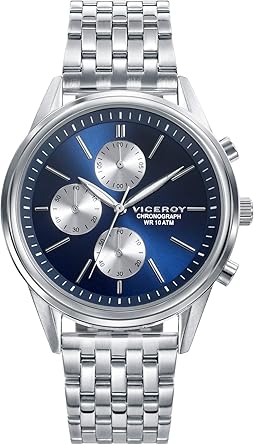 Viceroy Reloj Cronógrafo para Hombre de Cuarzo con Correa en ...