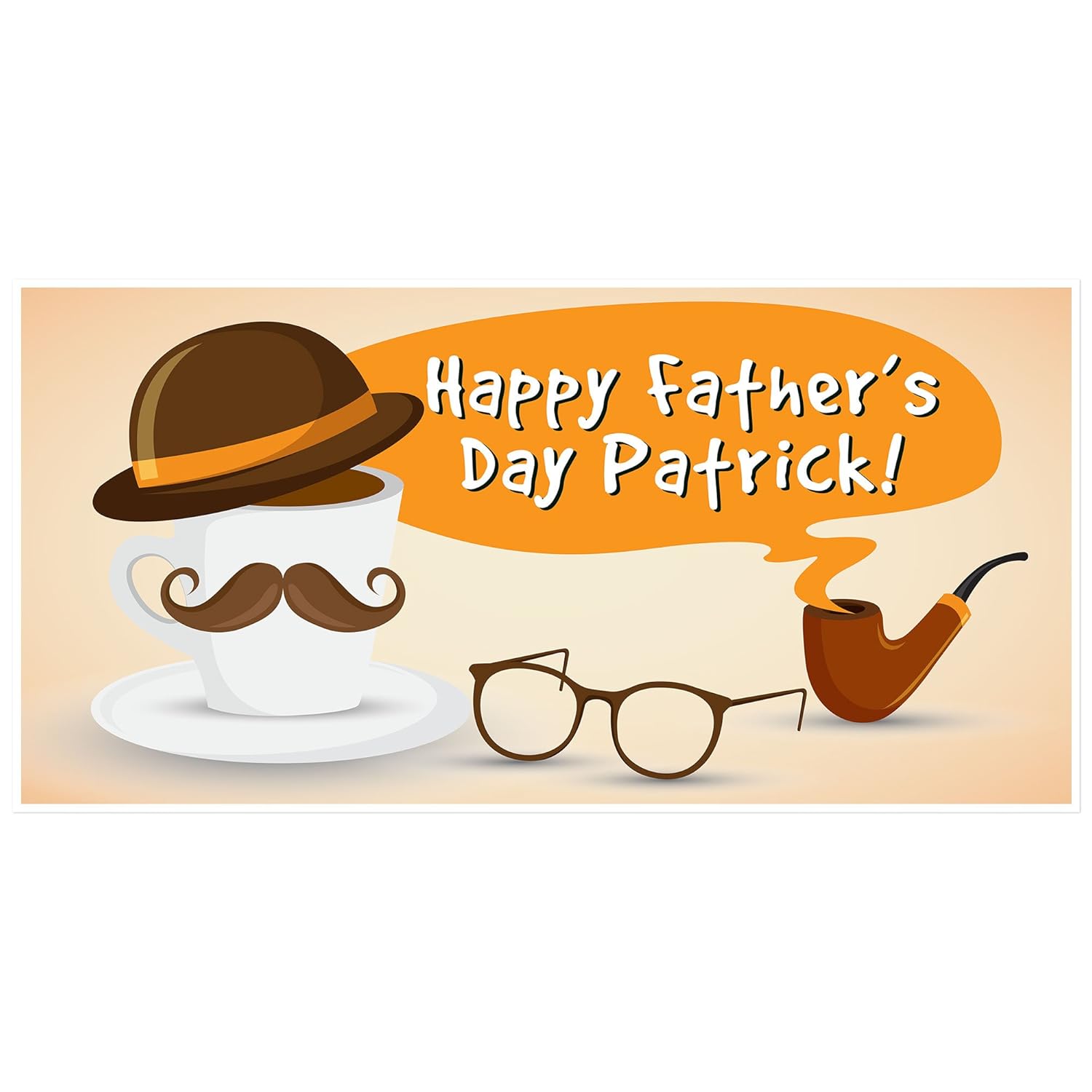 Amazon Com Father S Day Personalized Party Banner Decoration