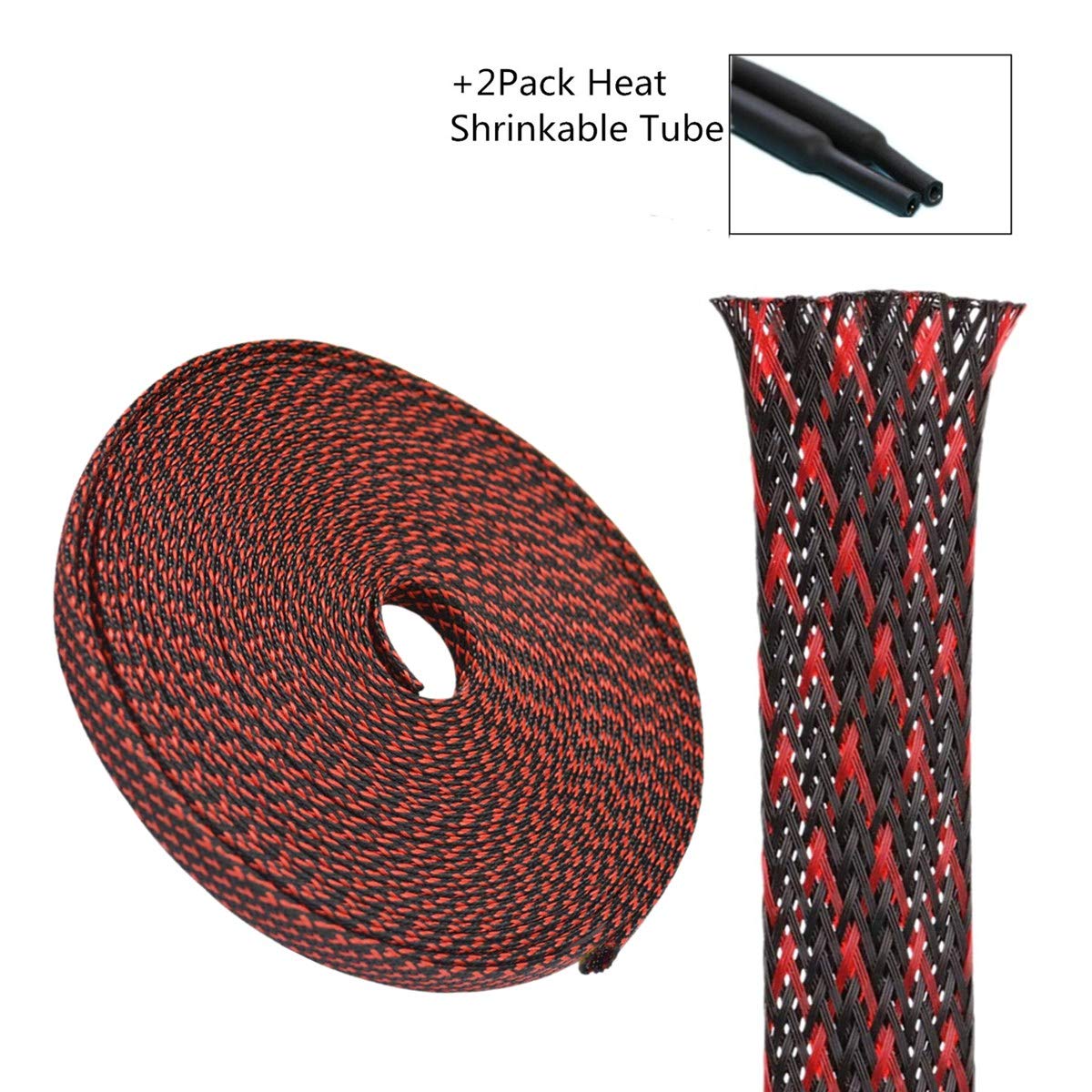 Techflex PET Expandable Braided Sleeving 1/8" Flexo Cable