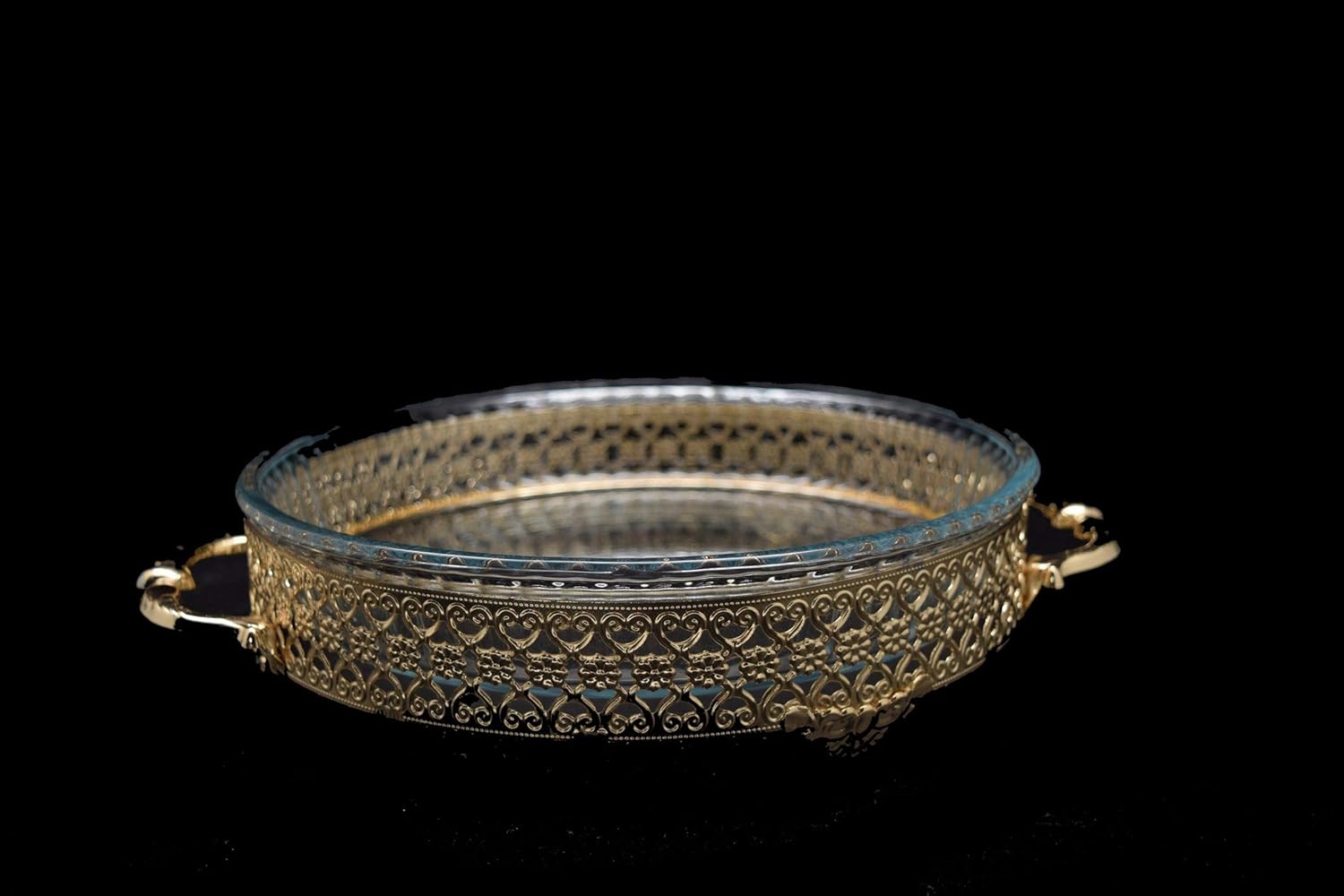 2 tlg Borcam Cristal Fuente de horno redonda Pasabahce Microondas ...