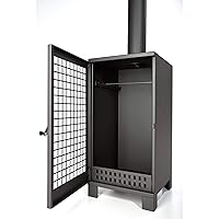  Gartenkamin XXL schwarz Garden Oven 