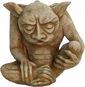 Fleur de Lis Garden Ornaments LLC Emmett Gargoyle Concrete Statue