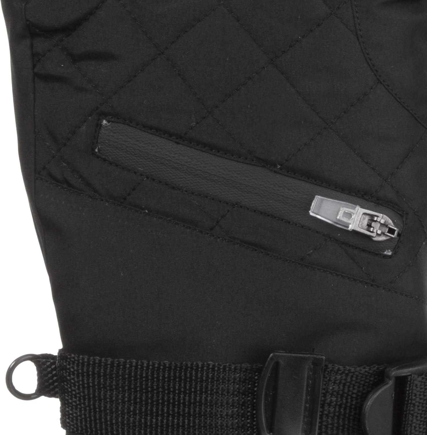Waterproof and Windproof Insulated for Cold Weather L//XL Black Isotoner Women/&rsquo;s Ski Gloves