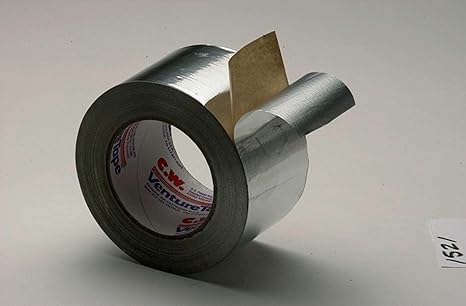 3m Venture Tape Aluminum Foil Tape 1521cw Natural Aluminum 48 Mm X 45 7 M 1 4 Mil Pack Of 24 Amazon Com Industrial Scientific