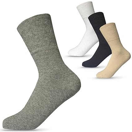 Happy Bavaria LIBRA Comfort Damen Socken 97% Baumwolle VENENFREUNDLICH ohne Gummi