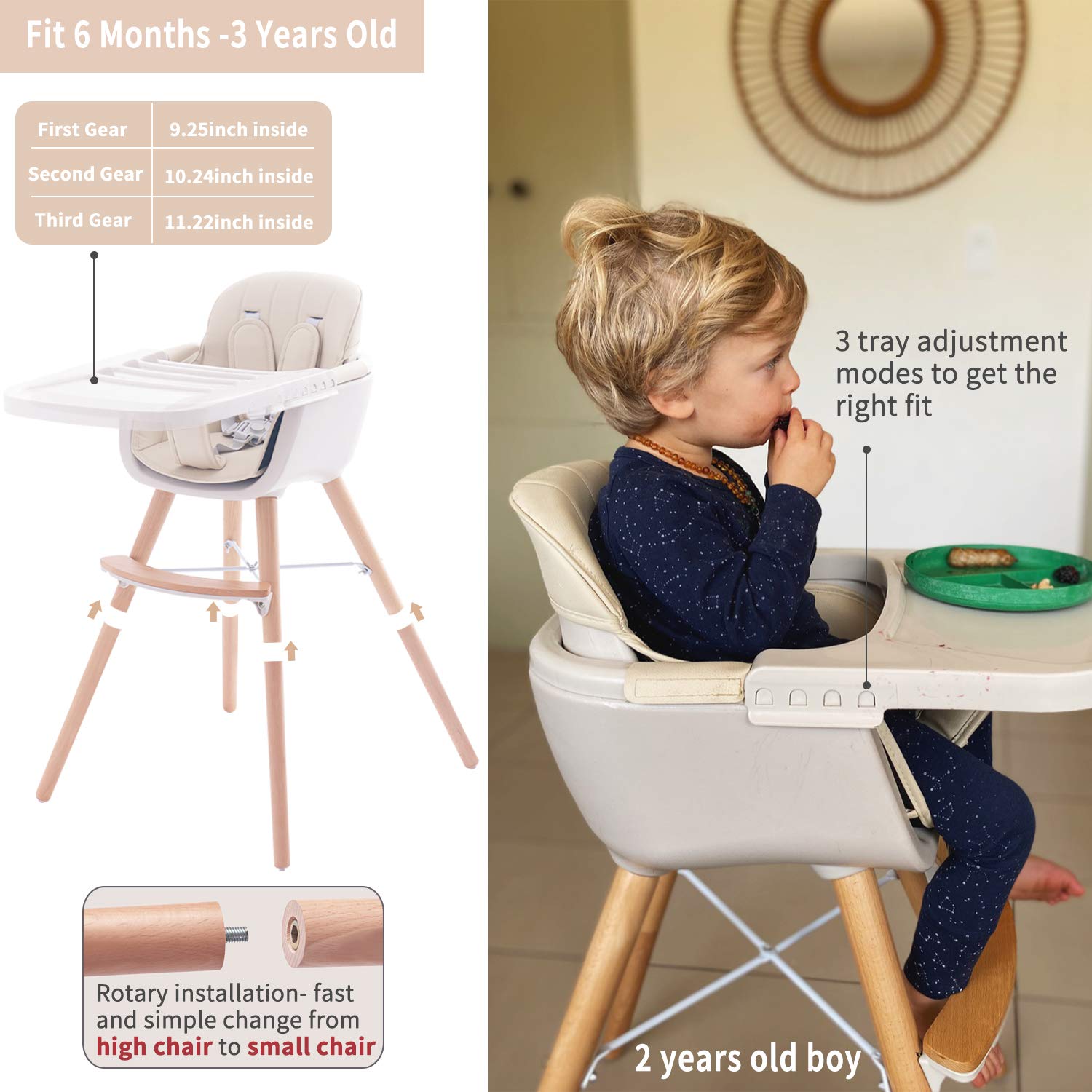 high chair for 3 year old