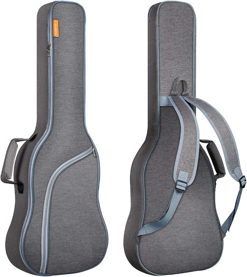 CAHAYA 39 Inch Electric Guitar Gig Bag with 9mm Padding Waterproof Dual Shoulder