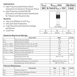 ALLECIN IRLB8721 IRLB8721N MOSFET Transistors 30V