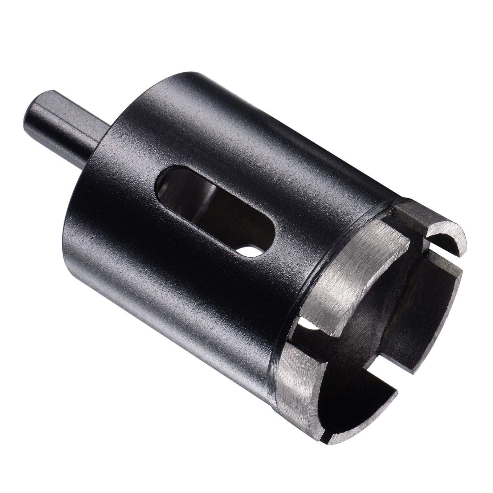 CoCud Diamond Core Drill Bit, 50mm Dia Triangle Shank, Tiles Stones Marble Concrete Dry/Wet Hole Saws Black - (Applications: for M10 Angle Grinder), 1-Piece