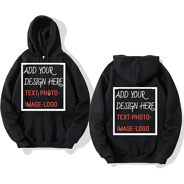 Essentials Hoodie Business Logo Custom Men's Hoodie, Design Your