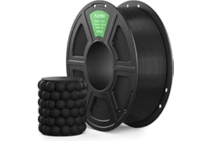 DEEPLEE PLA PRO Filament 1.75mm, Stronger Toughness 3D Printer Filament, PLA Filament Dimensional Accuracy +/- 0.02 mm, Neatly Wound, Fits Most FDM 3D Printer, 1KG Black