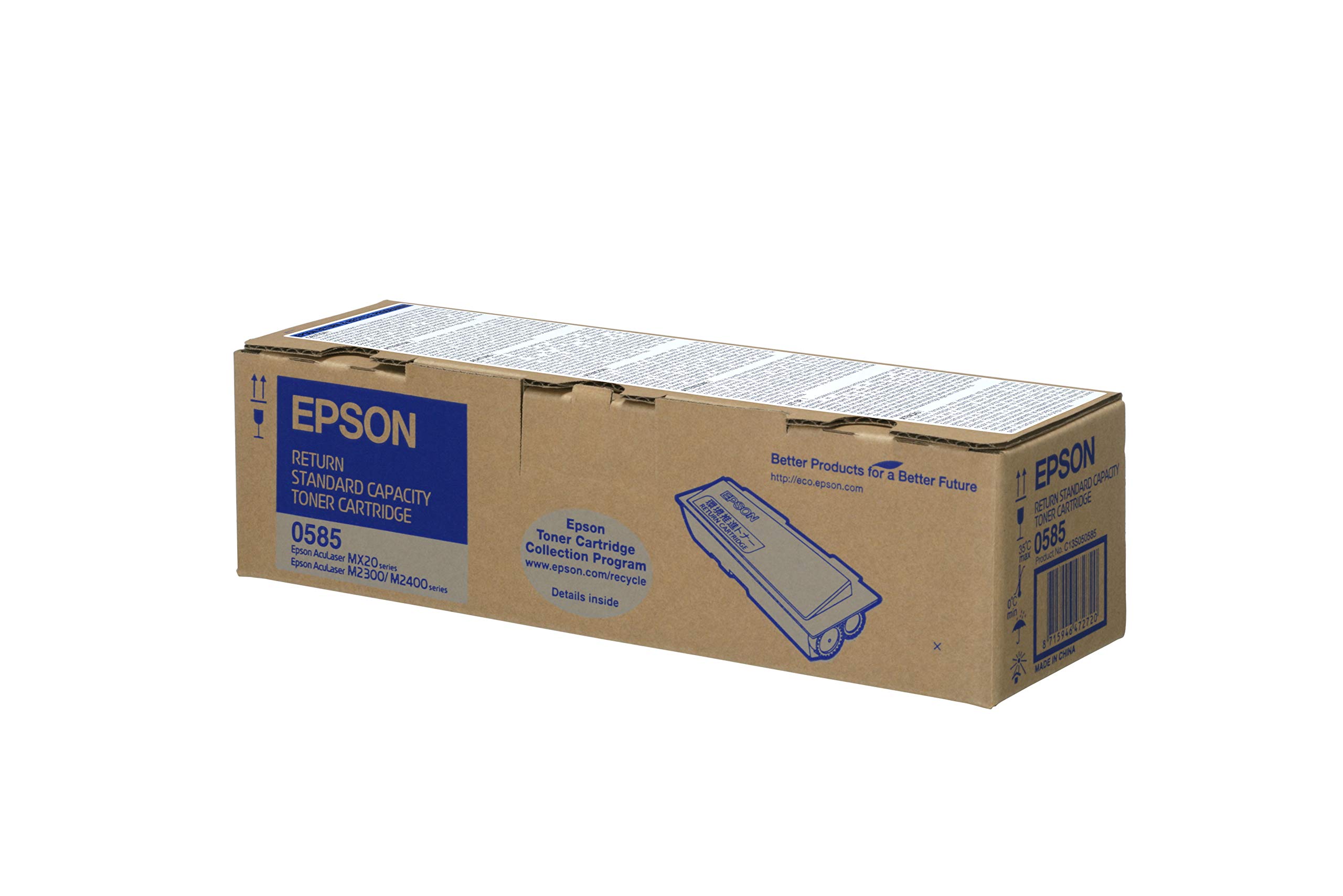 Epson - Toner cartridge - 1 x black - 3000 pages - Epson Return Program