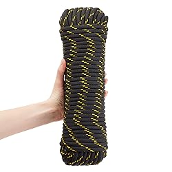 Built Industrial Diamond Braided Rope - 3/8 in x