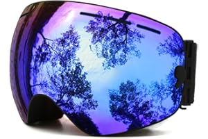 Juli Ski Goggles,Winter Snow Sports Snowboard Goggles Men Women & Youth Snowmobile Skiing Skating BNC