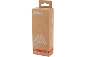 Swix North Speed Brick Universal Range Snowboard & Ski All Conditions Wax, 180g, Red