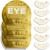 Vitamasques Under Eye Patches 3-Pack - Firming &amp; Brightening | Anti Aging Collagen Korean Skin Care Reduce Fine Lines, Puffiness, Wrinkles &amp; Dark Circles