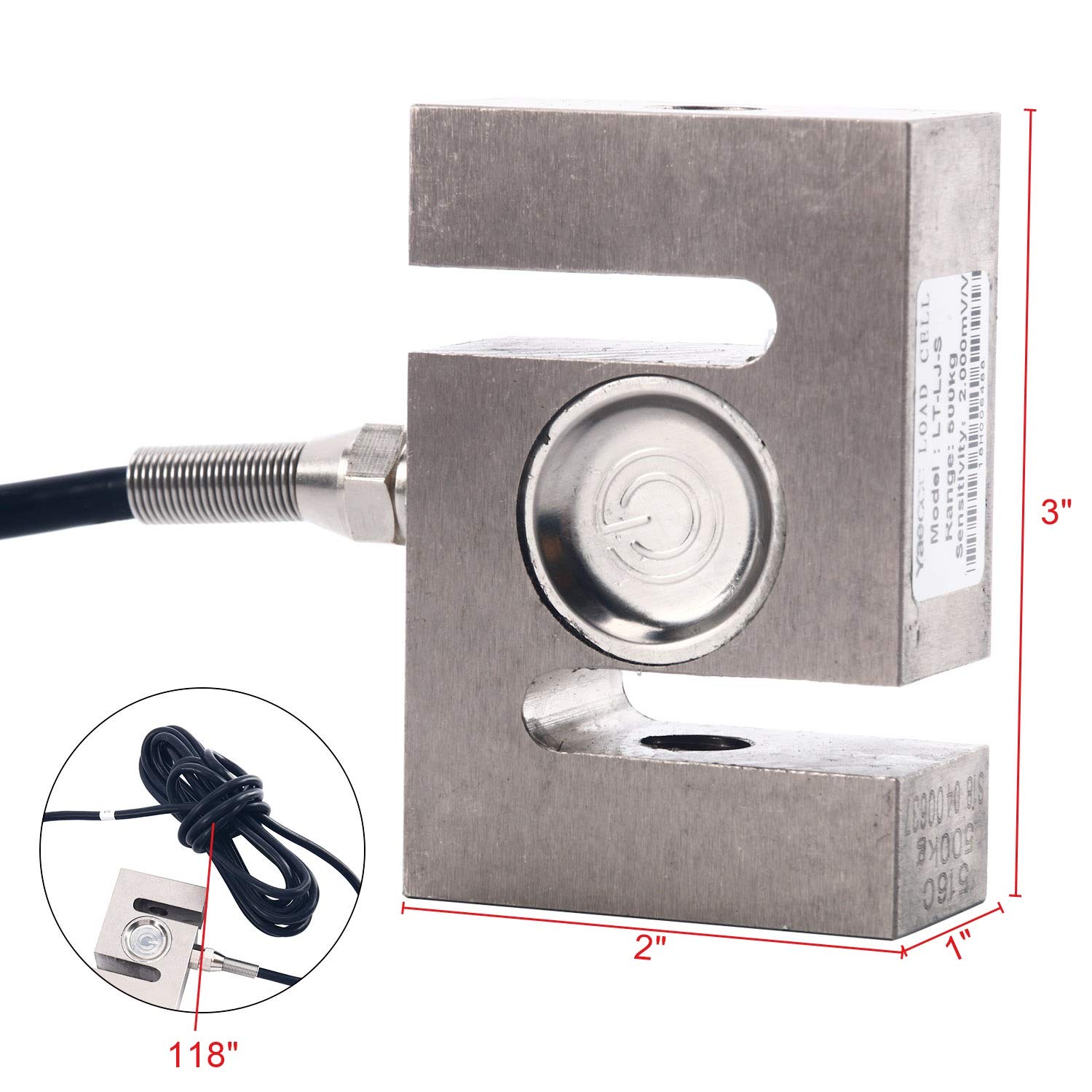 Mua 500kg S Type Alloy Steel Weighting Sensor Beam Load Cell Scale ...