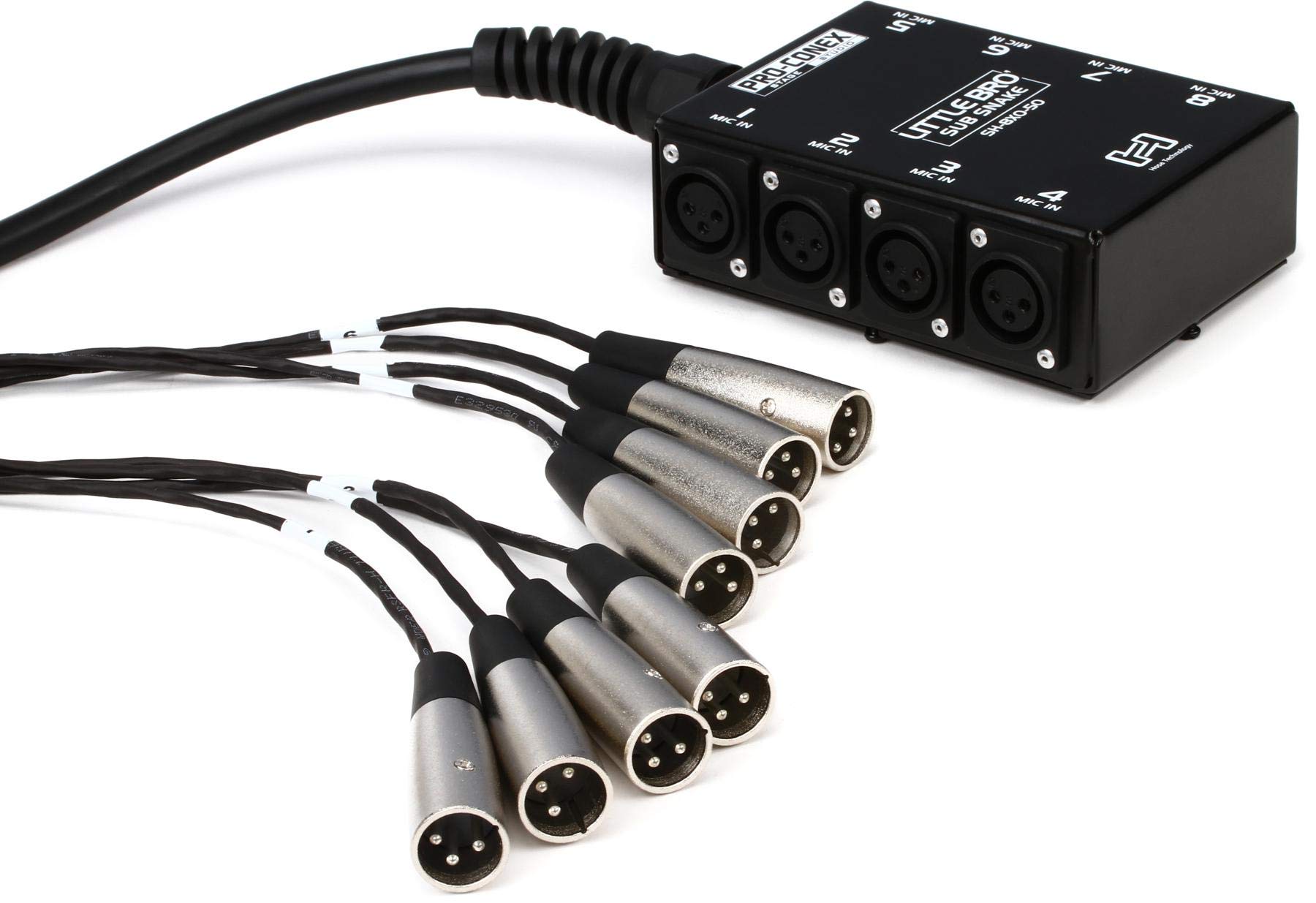Hosa SH-8X0-50 Little Bro Sub Snake, 50 feet