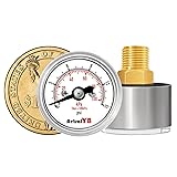 AetralYB 0-15 Psi Pressure Gauge, 1" Dial, 1/8 Npt