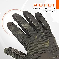 PIG Delta Utility Tactical Gloves, Touchscreen