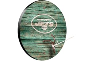 Victory Tailgate NFL Football Hook and Ring Toss - Weathered Design - All Teams Available