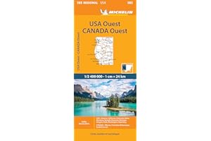 USA West - Canada West 585 - Carte régionale N.E.