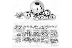 700 Pcs Set of 304 Stainless Steel Bearing Steel Ball 16 Size Metric Precision 2mm 2.5mm 3mm 3.5mm 4mm 4.5mm 5mm 5.5mm 6mm 7m
