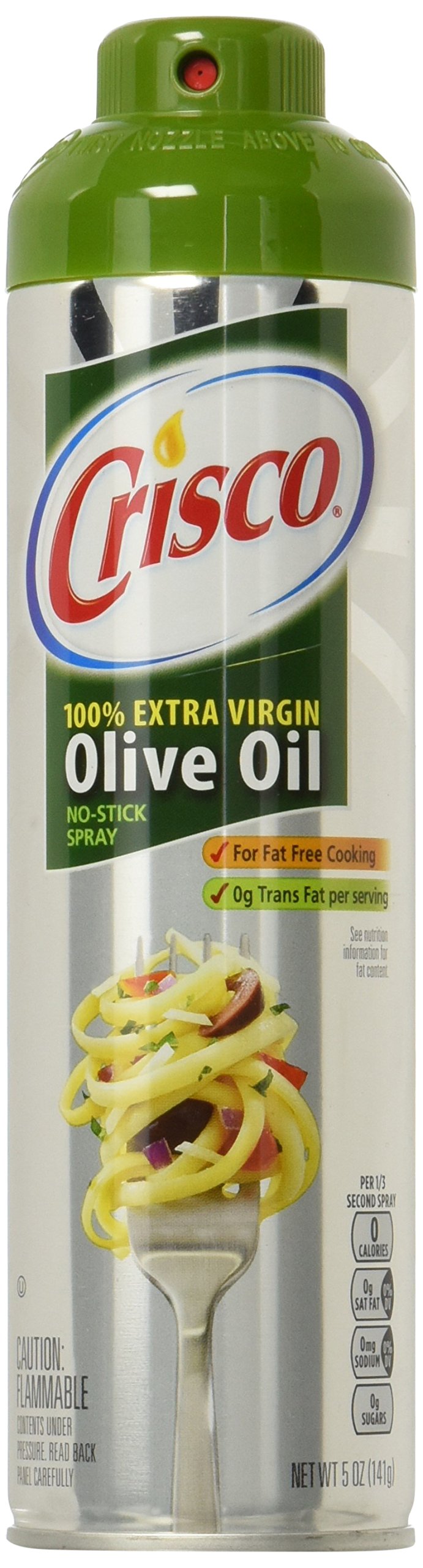 Crisco Butter Flavor NoStick Cooking Spray, 6 Ounce (Pack