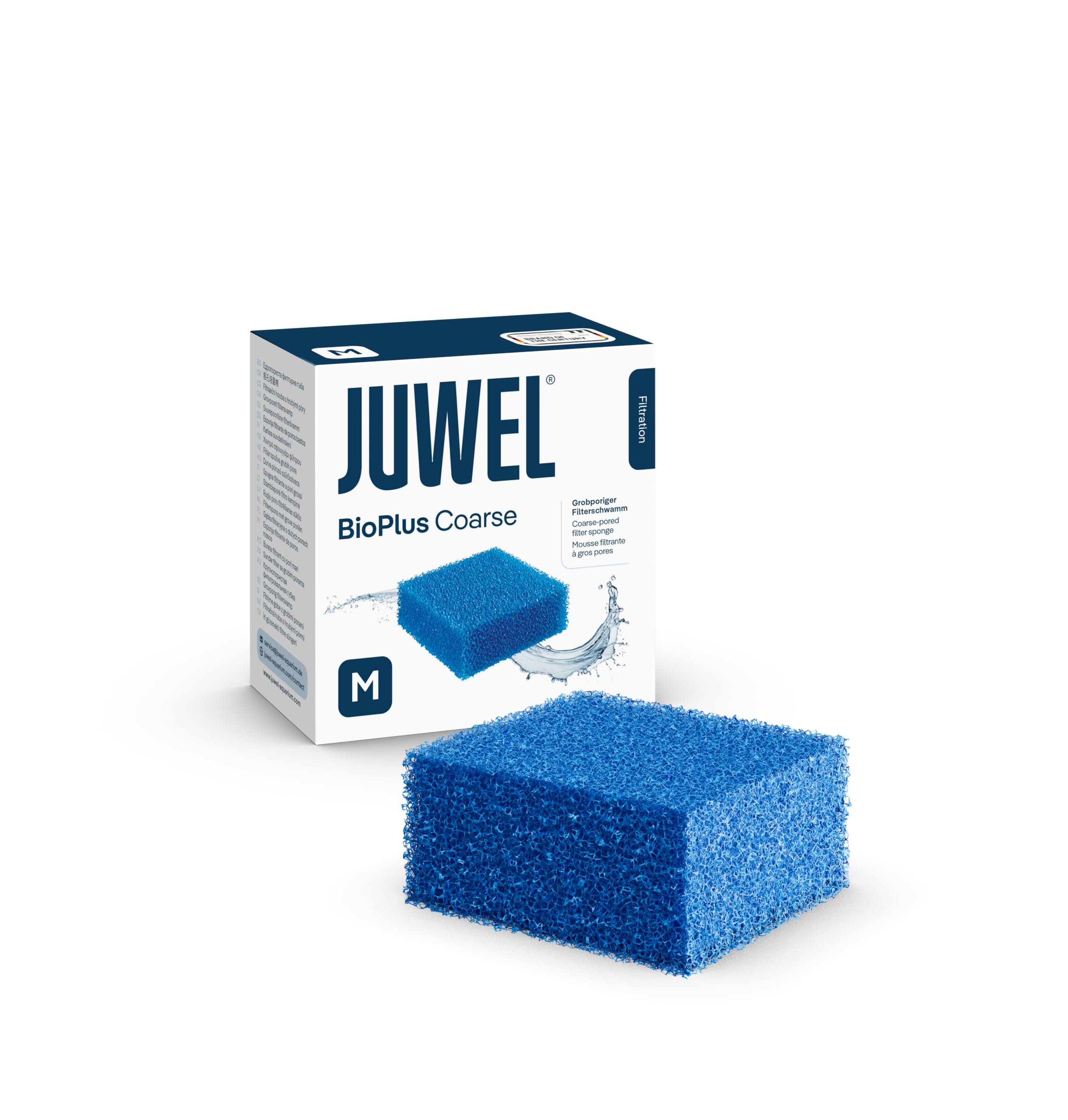 Juwel Jewel Filter Sponge Coarse 1 Aquarium-Filtration Media, 1 Count (Pack of 1)