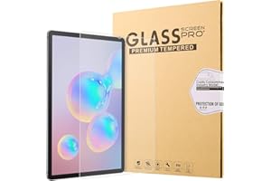 Ratesell Samsung Galaxy Tab S6 Lite Screen Protector, Tempered Glass Screen Protector, 9H Hardness/Bubble Free/High Response 