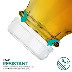 Replacement Caps for Stock Your Home Milk Bottles