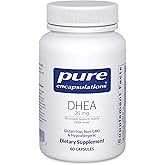 Pure Encapsulations DHEA 25 mg - Supplement for Immune Support, Hormone Balance, Metabolism Support, and Energy Levels* - with Micronized DHEA - 60 Capsules