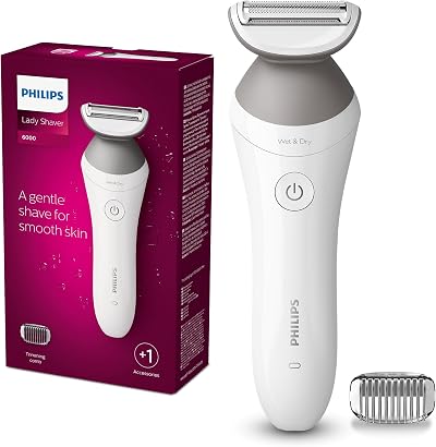 Philips Lady Shaver Series 6000 BRL126/00 Cordless Wet & Dry White