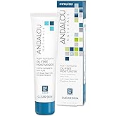 Andalou Naturals Acai + Kombucha Oil-Free Moisturizer, White Tea, 2.1 Fl Oz