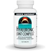Source Naturals Hyaluronic Joint Complex - 120 Tablets | with Glucosamine, Chondroitin &amp; MSM*