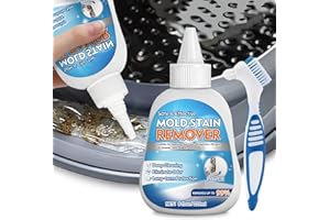 Aarovibe Mold Stain Remover Gel, 8 fl oz Heavy Duty Washing Machine Cleaner for Front Loader Washing Machine Seal, Bathroom G