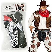 Costume Trapper/Cowboy Uomo - Giacca E Berretto In Pelliccia Sintetica - Foto 9