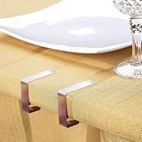 Blooven Tablecloth Clips 8 Pack Stainless Steel Table Clamp 1-3 cm Thick view 6