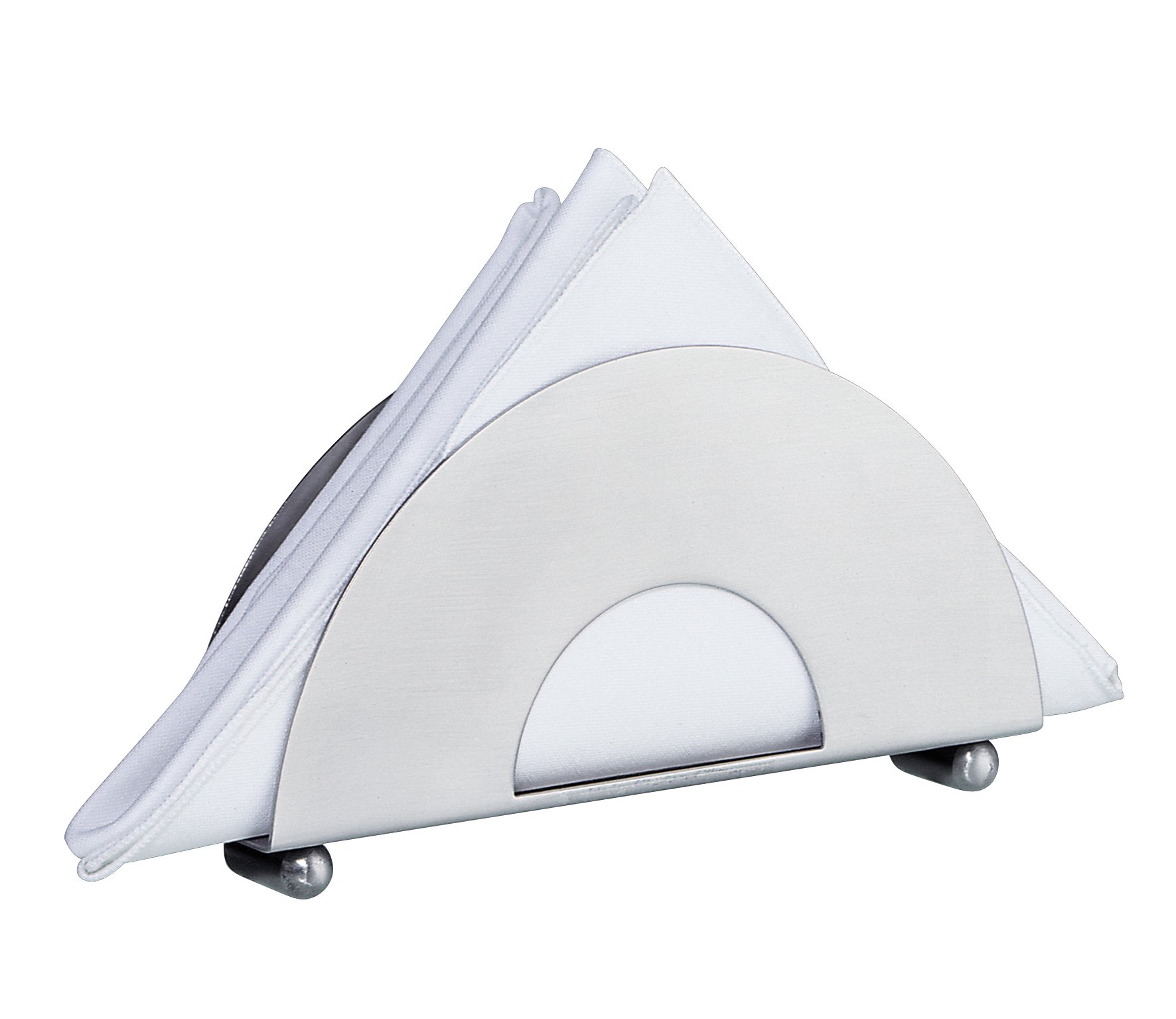 Cilio Stainless Steel Napkin Holder, Silver