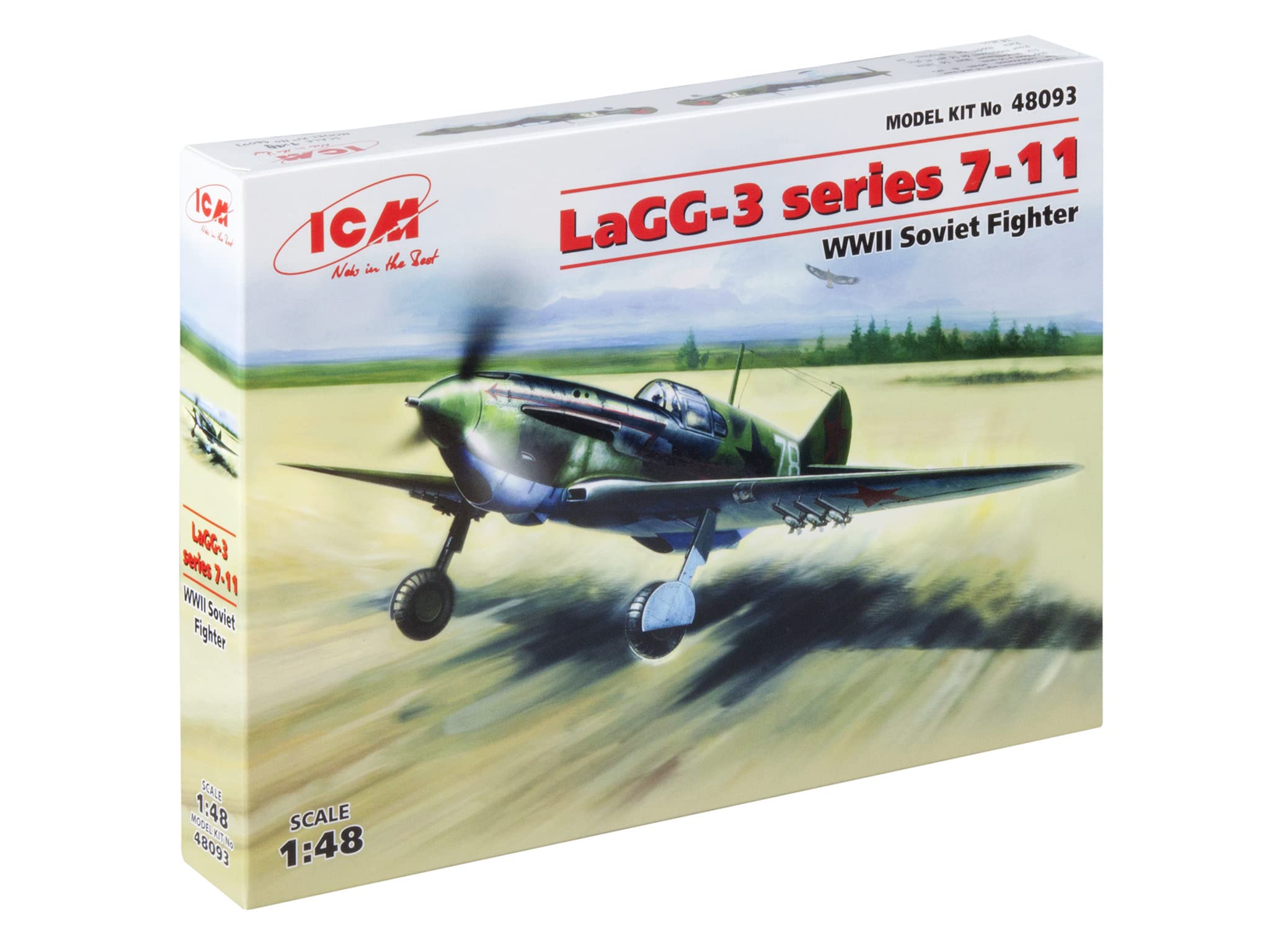 ICM Models LaGG-3 Series 7-11 Building Kit