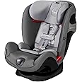 Cybex Gold Eternis S All in 1 Convertible Toddler Baby Infant Rear or Forward Facing Car Seat with SensorSafe, Manhattan Gray
