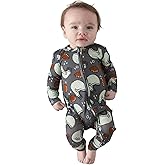 Posh Peanut Convertible Baby Sleepers - Boys Footless Baby Pajamas with 2 Way Zipper for Easy Diaper Changes