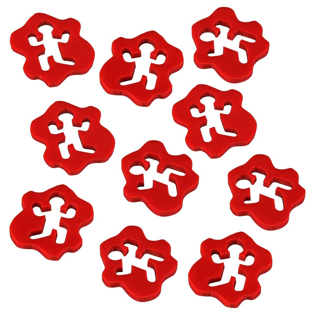 LITKO Obviously Dead Tokens, Red (10)