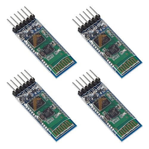 Bluetooth Module Rftitmt100 Diitao 4PCS Bluetooth Module BT Modules 6 Pin Wireless RF Transceiver ...