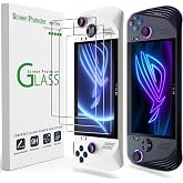 amFilm Screen Protector for ASUS ROG Xbox Ally X &amp; Ally/ROG Ally X &amp; Ally | 3 Pack 9H+ Tempered Glass, Accessories, Easy to Install, Bubble Free, Military-Grade Drop Protection, HD Clear, 7'' 2023-2025