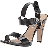 KARL LAGERFELD womens Cieone Evening Ankle Strap Dress Heel