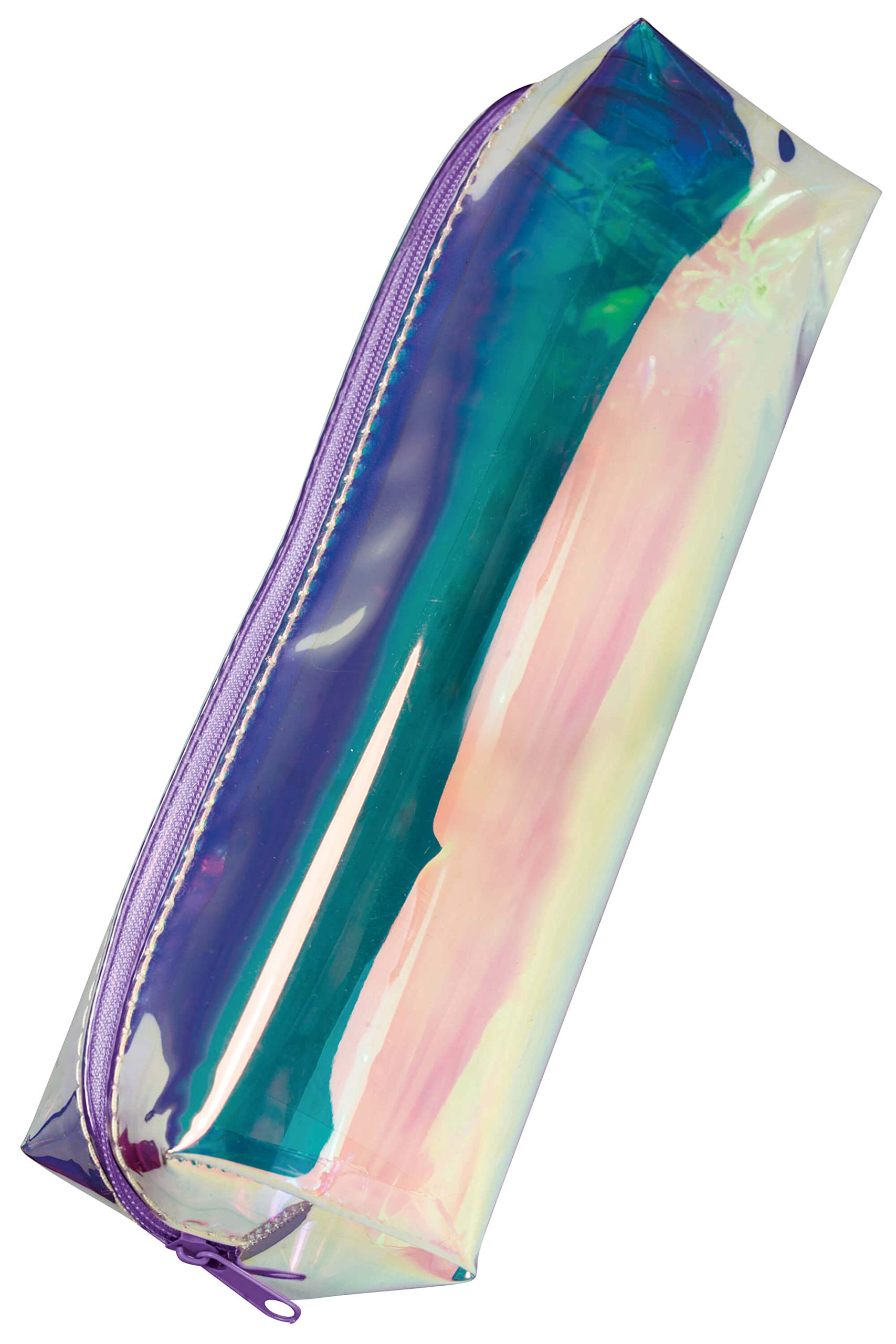 ONLINE Pencil Case Transparent, Large Capacity Storage Bag, Box with Zipper, Pen case for School, Stationary Organizer for Girls and Boys, Pen Pouch with one Compartment