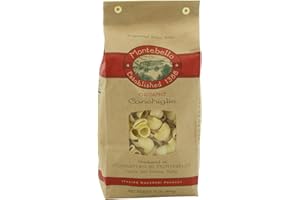 Montebello Organic Pasta, Conchiglie, 16-Ounce Bag (Pack of 5)